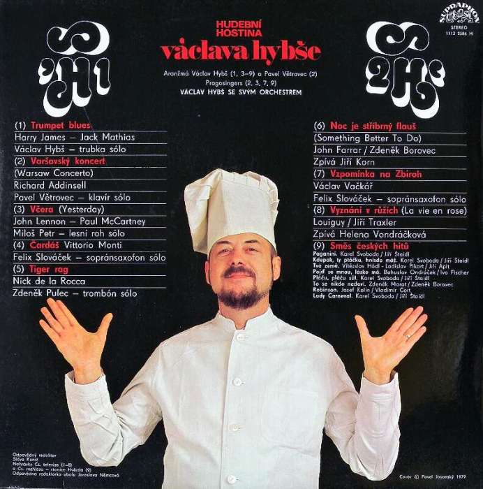 Václav Hybš se svým orchestrem - Hudební hostina Václava Hybše