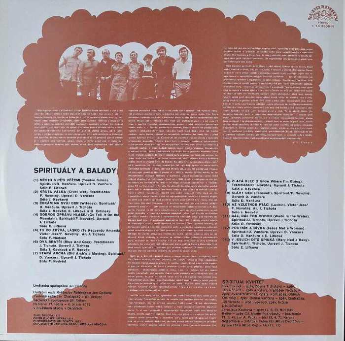 Spirituál Kvintet - Spirituály a balady (LP)