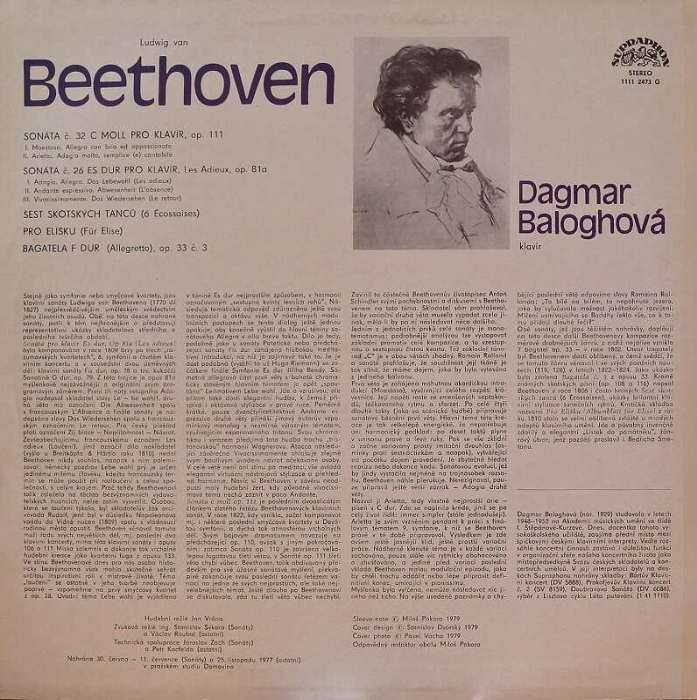 Ludwig Van Beethoven - Sonáty pro klavír (LP)