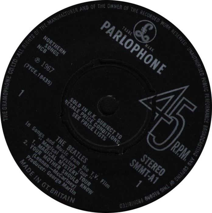 Beatles - Magical mystery tour (2 EP)