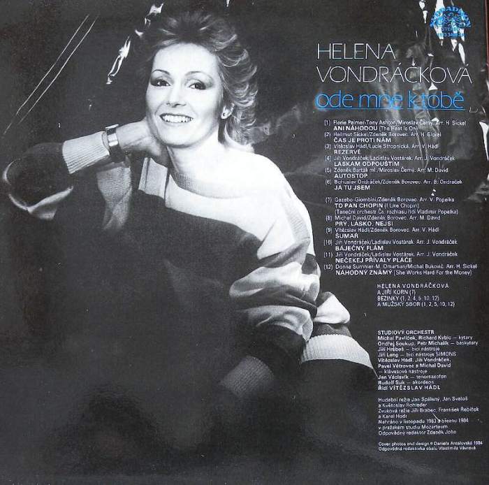 Helena Vondráčková - Ode mne k tobě (LP)