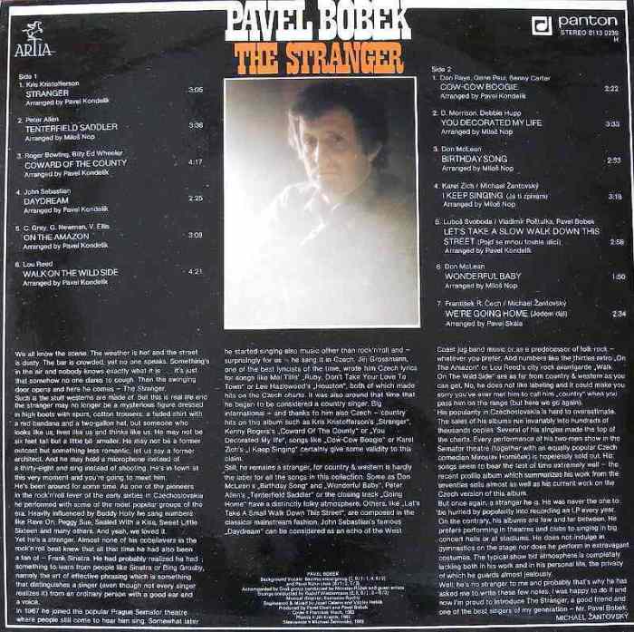 Pavel Bobek - The Stranger (LP)