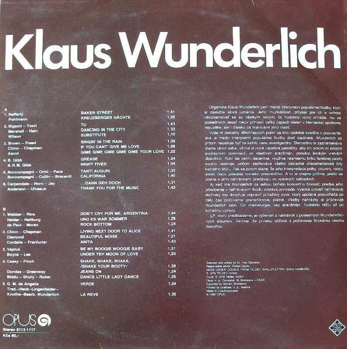 Klaus Wunderlich - Klaus Wunderlich (LP)