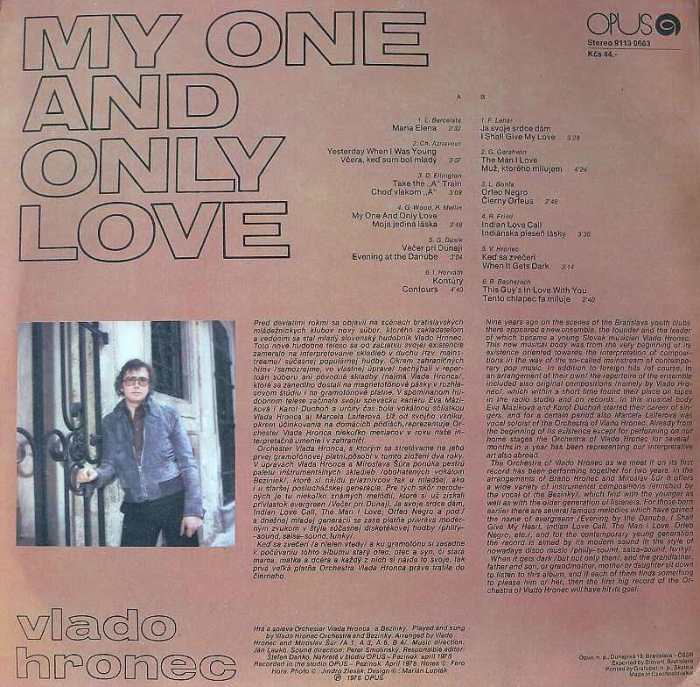 Vlado Hronec - My One And Only Love