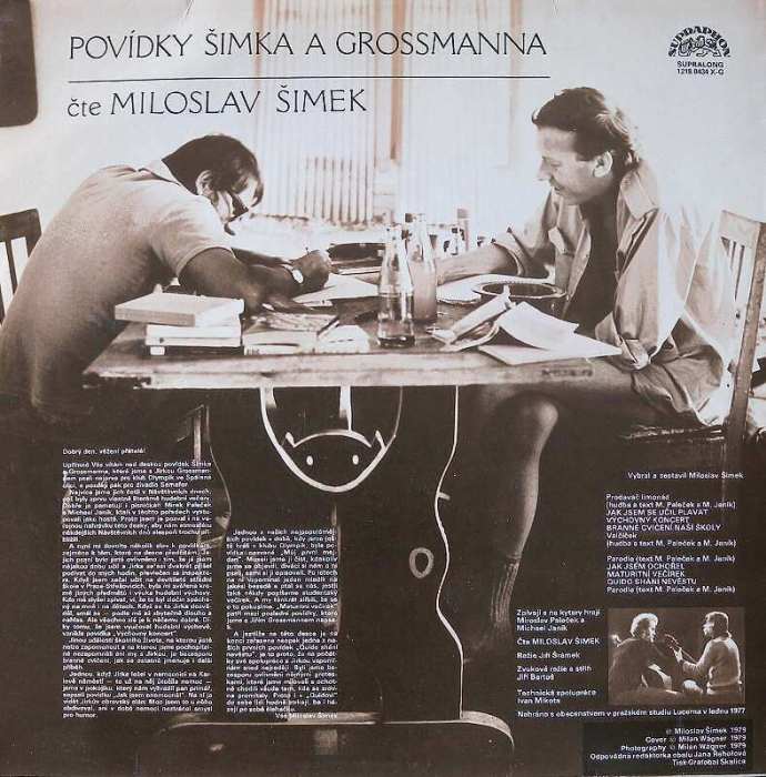 Povídky Šimka a Grossmanna (čte Miloslav Šimek) (LP)