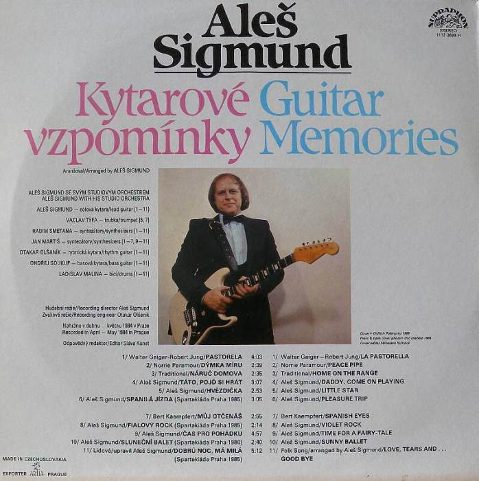 Aleš Sigmund - Kytarové vzpomínky (LP)