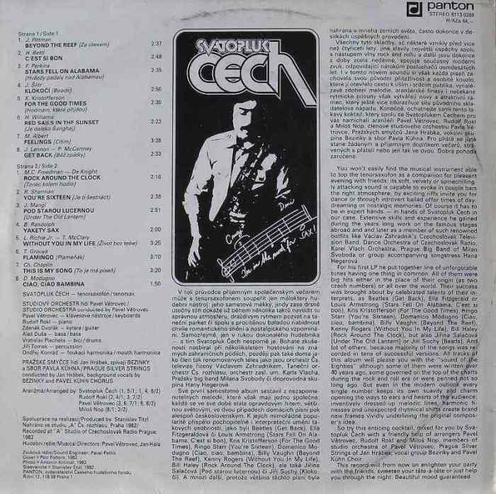 Svatopluk Čech - P.S. " I'm in the Mood for SAX "