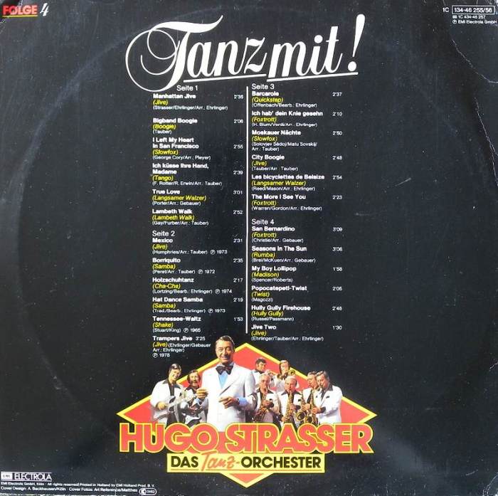 Hugo Strasser und sein tanzorchester - Tanz mit! (2 LP)
