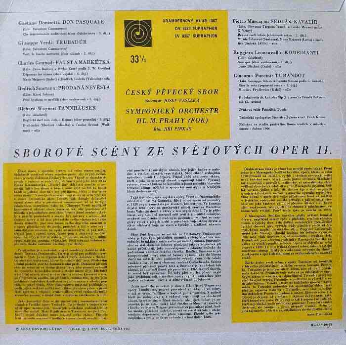 Sborové scény ze světových oper II.