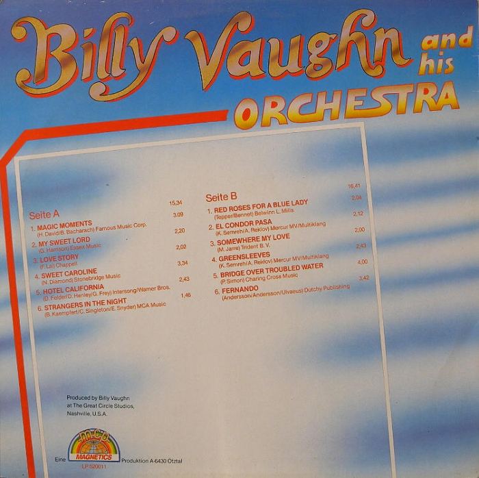 Billy Vaughn and His Orchestra - World Hits