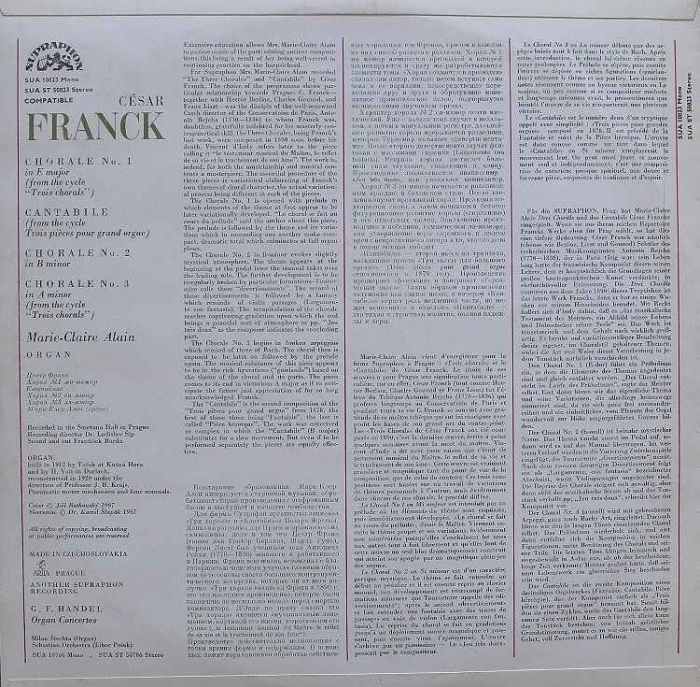 César Franck - Organ Compositions