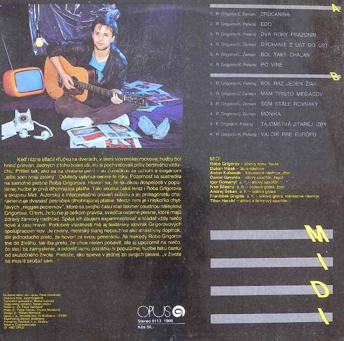 Robo Grigorov - Midi (LP)