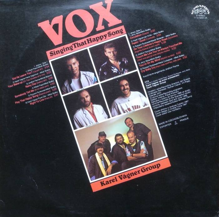 Vox (Karel Vagner Group) - Singing That Happy Song