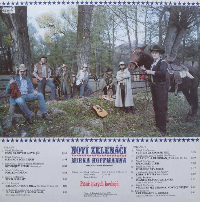 Noví Zelenáči Mirka Hoffmanna - Písně starých kovbojů (LP)