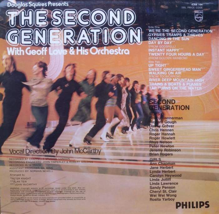 Douglas Squires Presents The Second Generation wih Geoff Love a His Orchestra