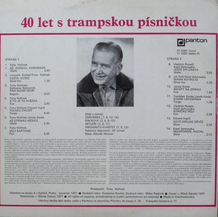 Various Artists - 40 let s trampskou písničkou