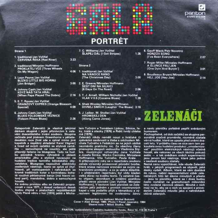 Zelenáči - Galaportrét (LP)