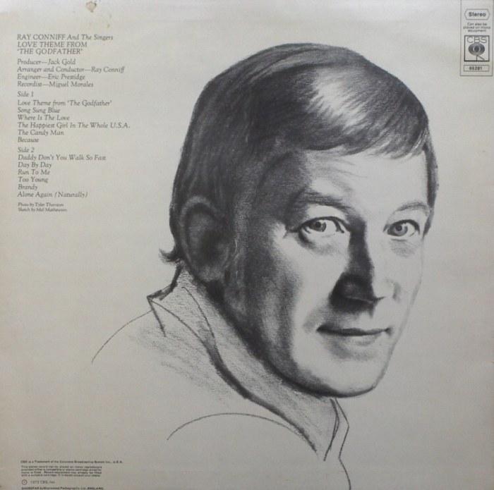 Ray Conniff And The Singers - Love Theme From "The Godfather"