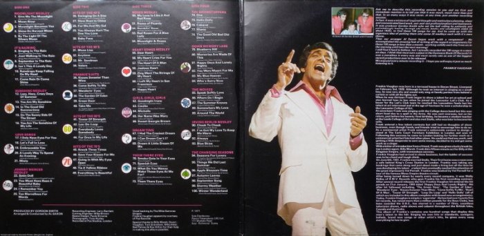 Frankie Vaughan - 100 Golden Greats (2LP)