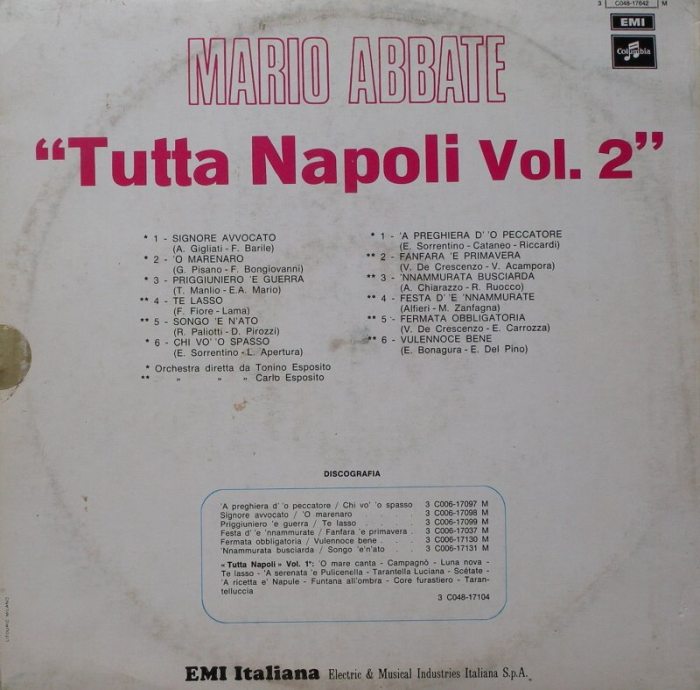 Mario Abbate - Tutta Napoli vol.2
