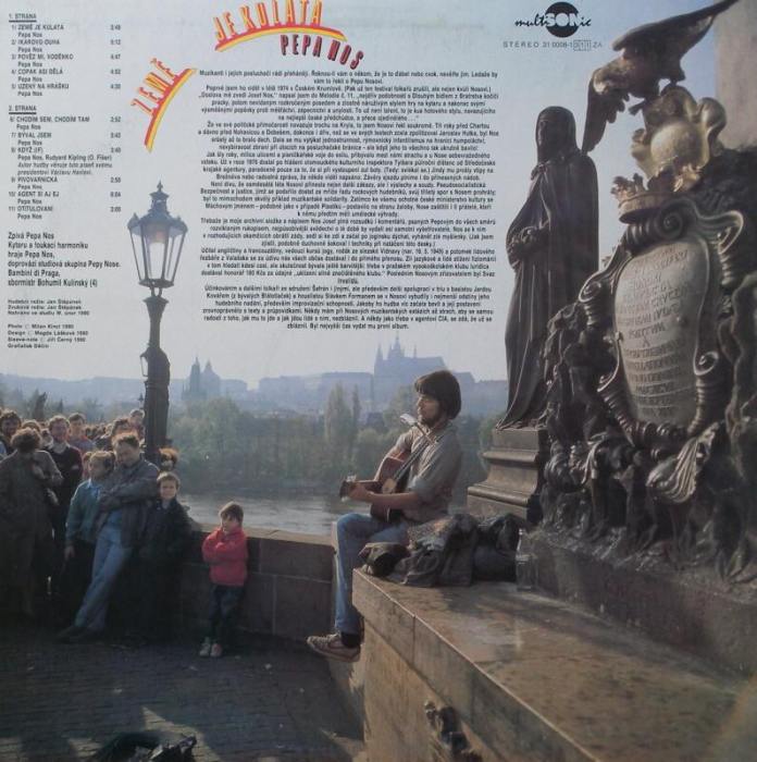 Pepa Nos - Země je kulatá (LP)