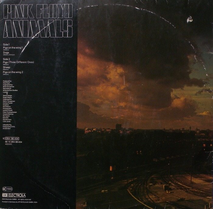 Pink Floyd - Animals (růžový vinyl)