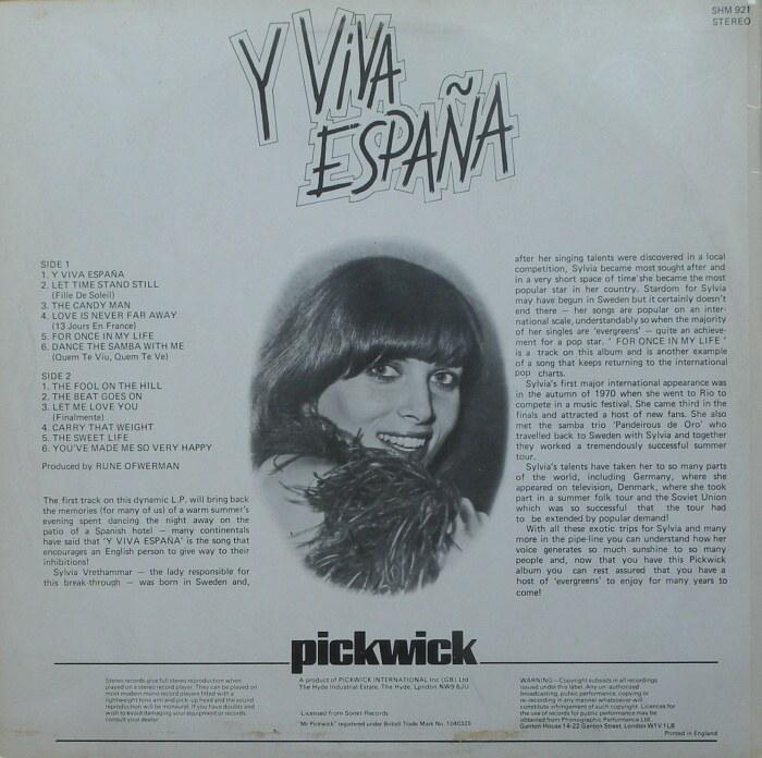 Sylvia Vrethammar - Y Viva Espana