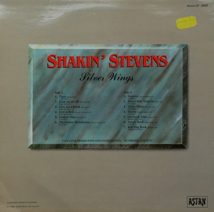 Shakin' Stevens - Silver Wings