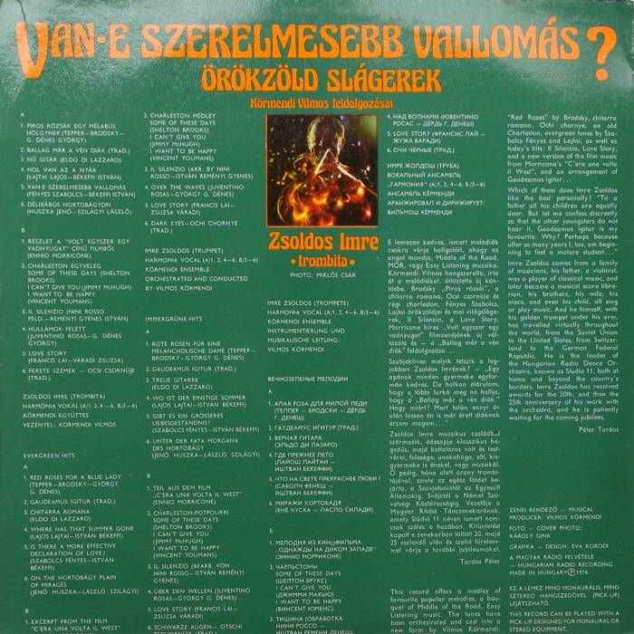 Van-E Szerelmesebb Vallomás? (Örökzöld Slágerek)