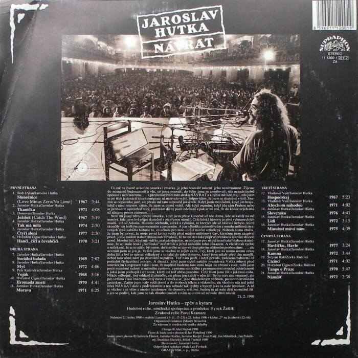 Jaroslav Hutka - Návrat (2LP)