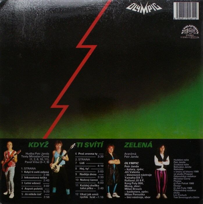 Olympic - Když ti svítí zelená (LP)
