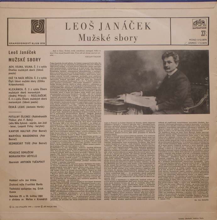 Leoš Janáček - Mužské sbory