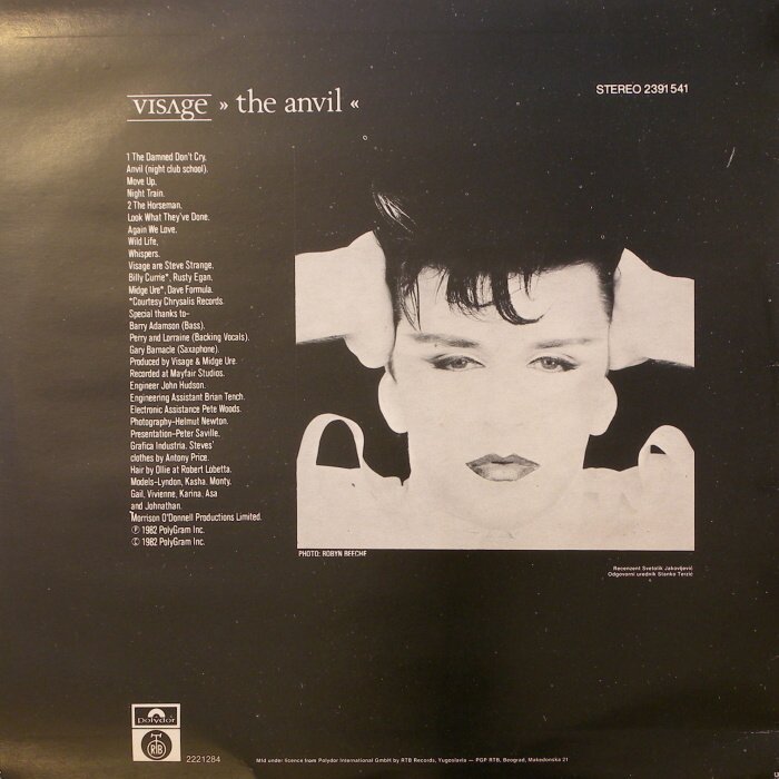 Visage - The Anvil