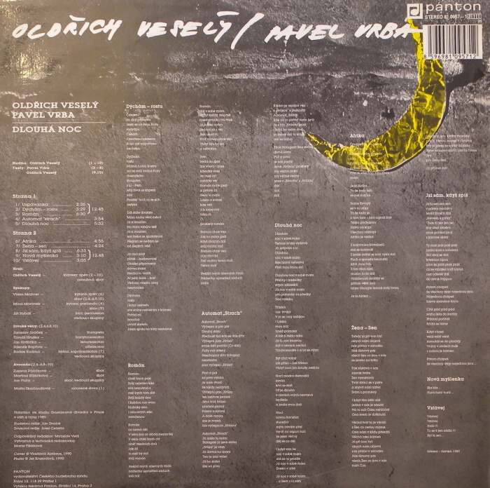 Oldřich Veselý / Pavel Brba - Dlouhá noc