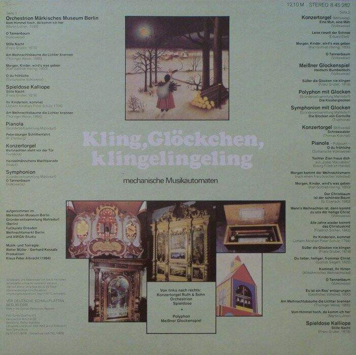 Kling, Glöckchen, klingelingeling - mechanische Musikautomaten