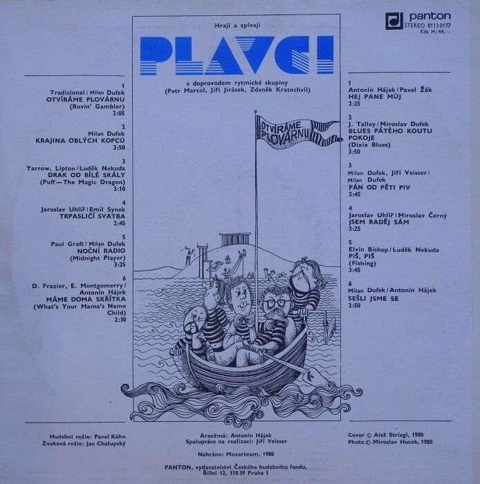 Plavci - Otvíráme plovárnu (LP)