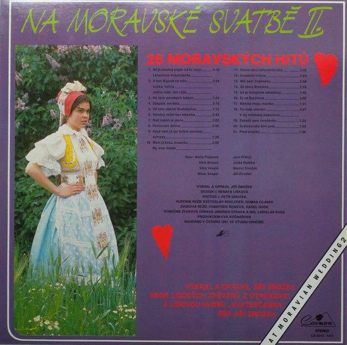Various Artists - Na moravské svatbě II (LP)
