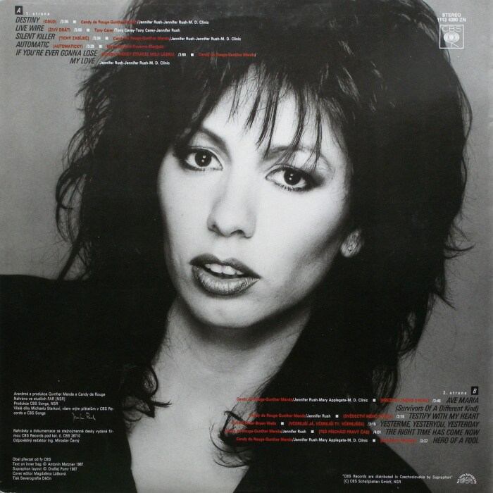 Jennifer Rush - Movin' (LP)