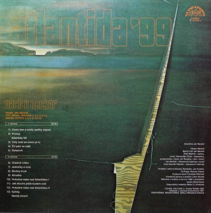 Václav Neckář - Atlantida '99 (LP)