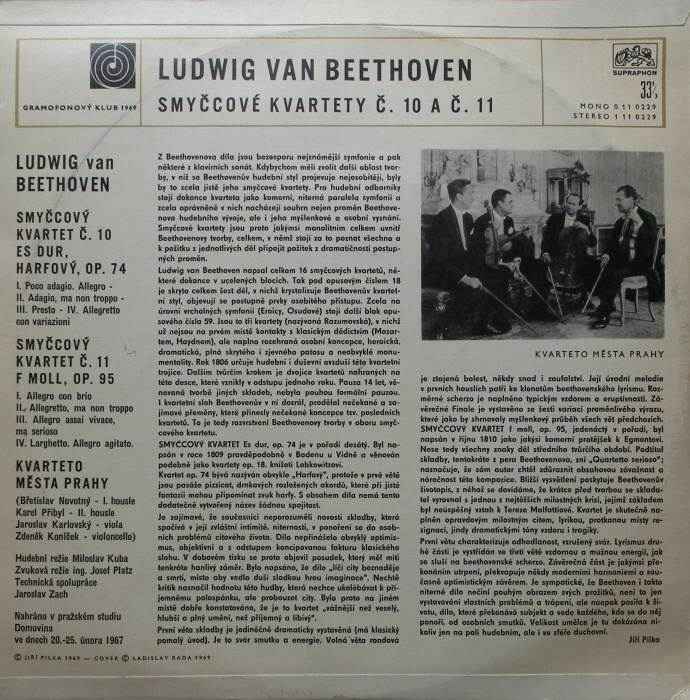 Ludwig van Beethoven - Smyčcové kvartety