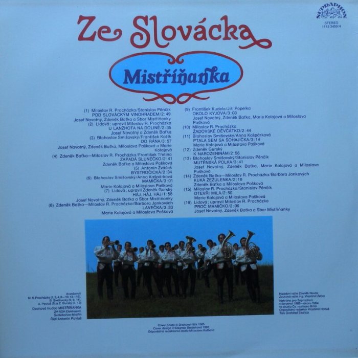 Mistříňanka - Ze Slovácka