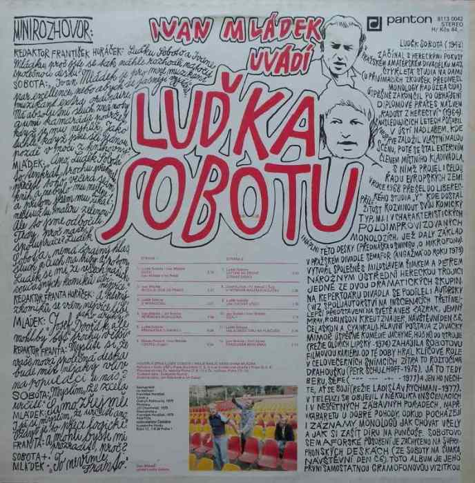 Ivan Mládek uvádí Luďka Sobotu