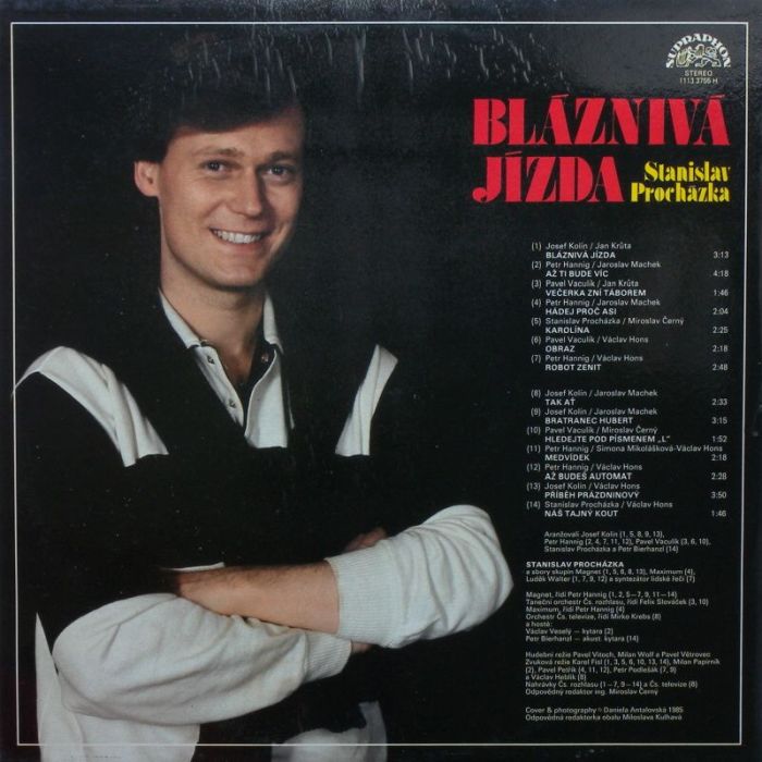 Stanislav Procházka - Bláznivá jízda (LP)