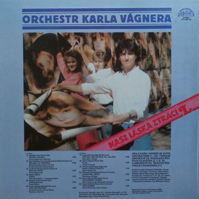 Orchestr Karla Vágnera - Naše láska ztrácí L (LP)