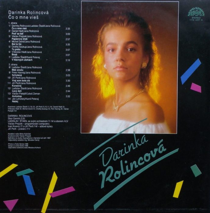 Darinka Rolincová - Čo o mne vieš (LP)