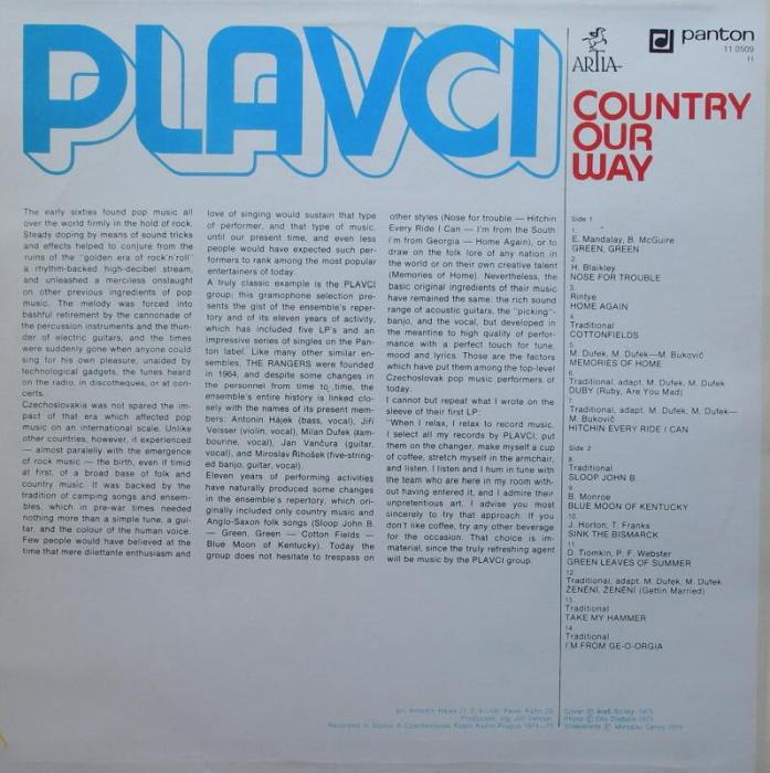 Plavci - Country Our Way (LP)