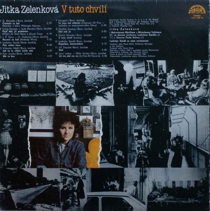 Jitka Zelenková - V tuto chvíli (LP)