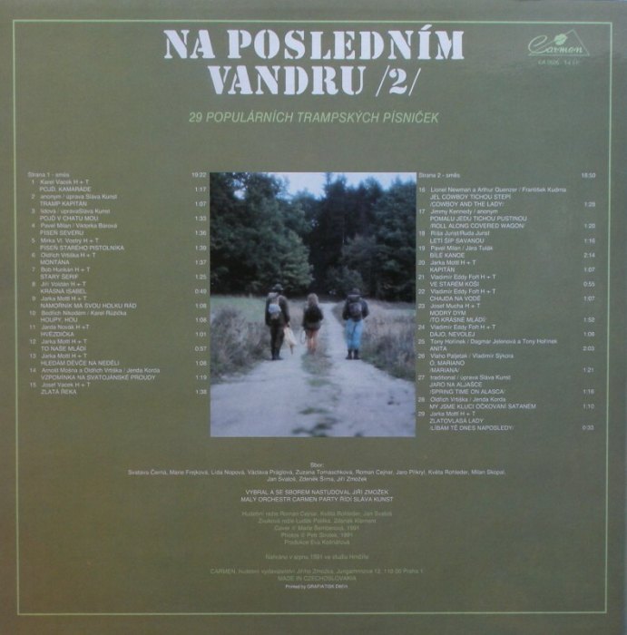 Various artists - Na posledním vandru 2. (LP)