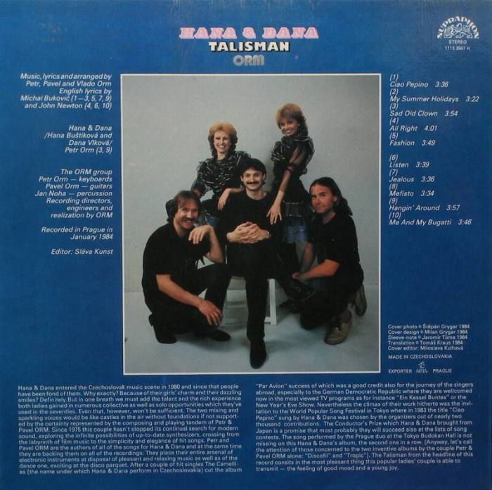 Hana a Dana - Talisman