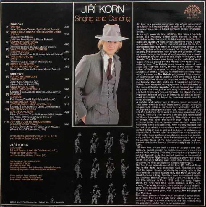 Jiří Korn - Singing And Dancing (LP)